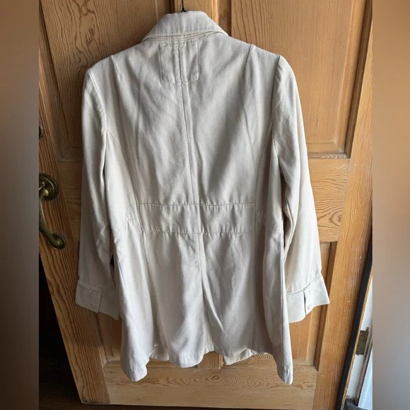 90s GAP 100% Cotton Jacket in Cream Size Large - Picture 5 of 12